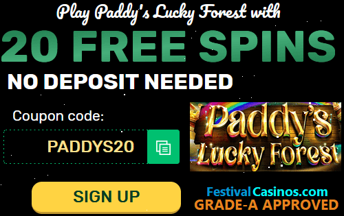 St. Patrick's free spins promotion at Ozwin Online Casino